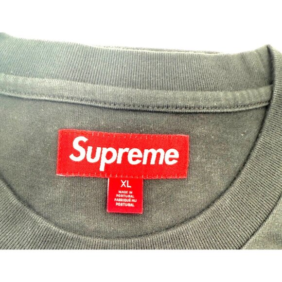 Supreme Cursive S/S Top T-Shirt XL - Picture 3 of 4